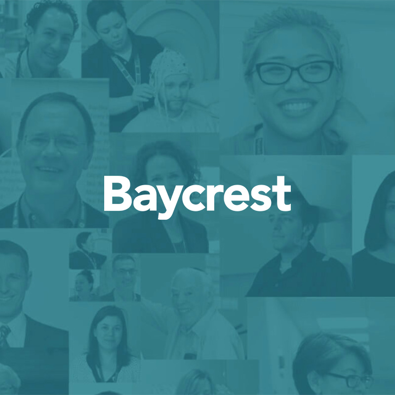 Baycrest logo overlay over top friendly faces